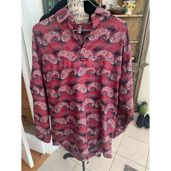 Willie ESCO Pullover Adult Hawaiian Skate Thin Vtg - Picture 12 of 12